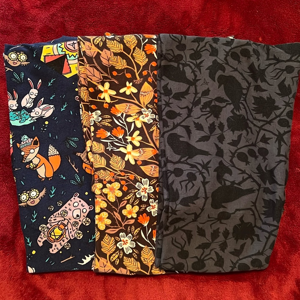 Three Pairs Sweetlegs Leggings